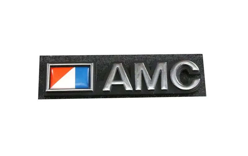Deck Lid Emblem, "Amc Flag", Stick-On, 1973-88 Amc Cars 1