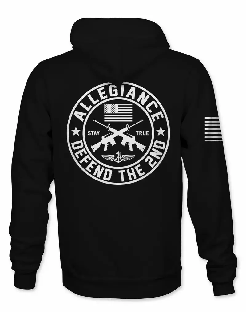Defend The 2Nd Back Hit Hoodie 1