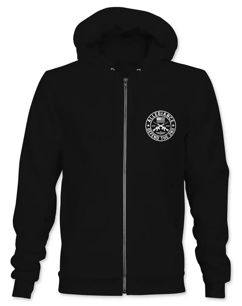 Defend The 2Nd Zip Up Hood 1
