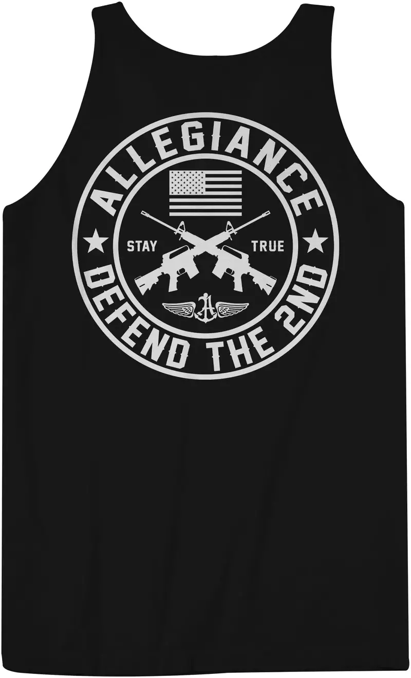 Defend The Second Back Hit Tank Top 1