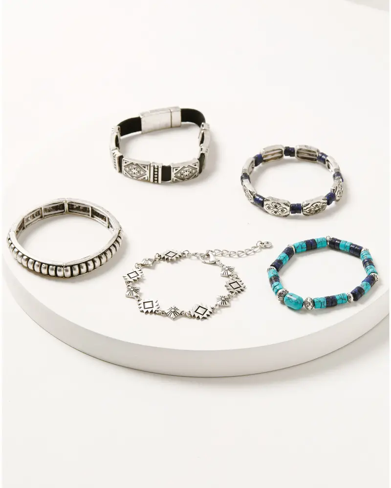 Delta Stretch Bracelet Set - 5 Piece 1