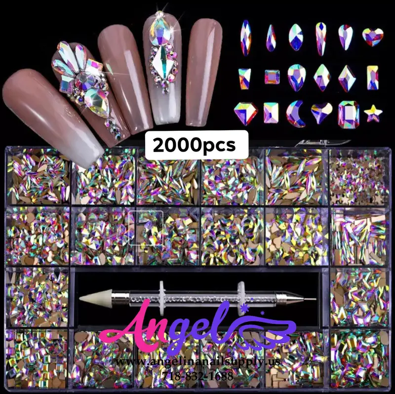 Diamond - Rhinestone Box Set 2000Pcs 1
