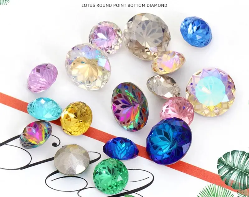 Diamond - Rhinestone | Single - Round | 6Mm - 8Mm 1