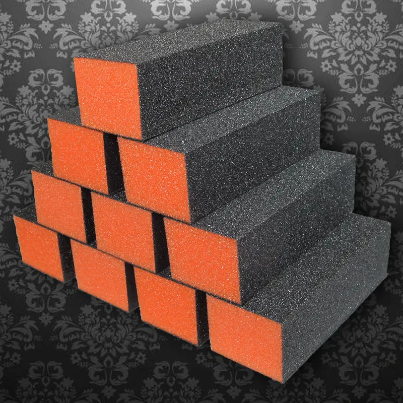 Dixon 3-Way Premium Buffer Orange/Black Grit 100/180 (2Pcs) 1