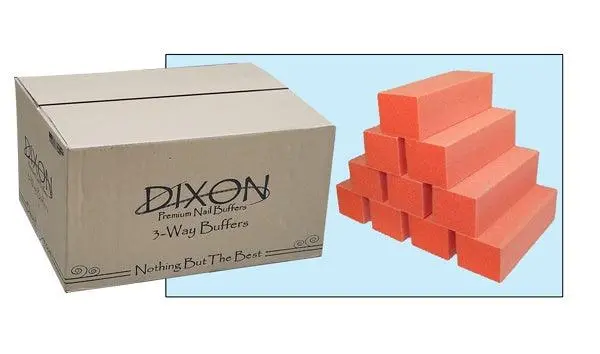 Dixon 3-Way Premium Buffer Orange/White Grit 60/60 (Box/500Pcs) 1