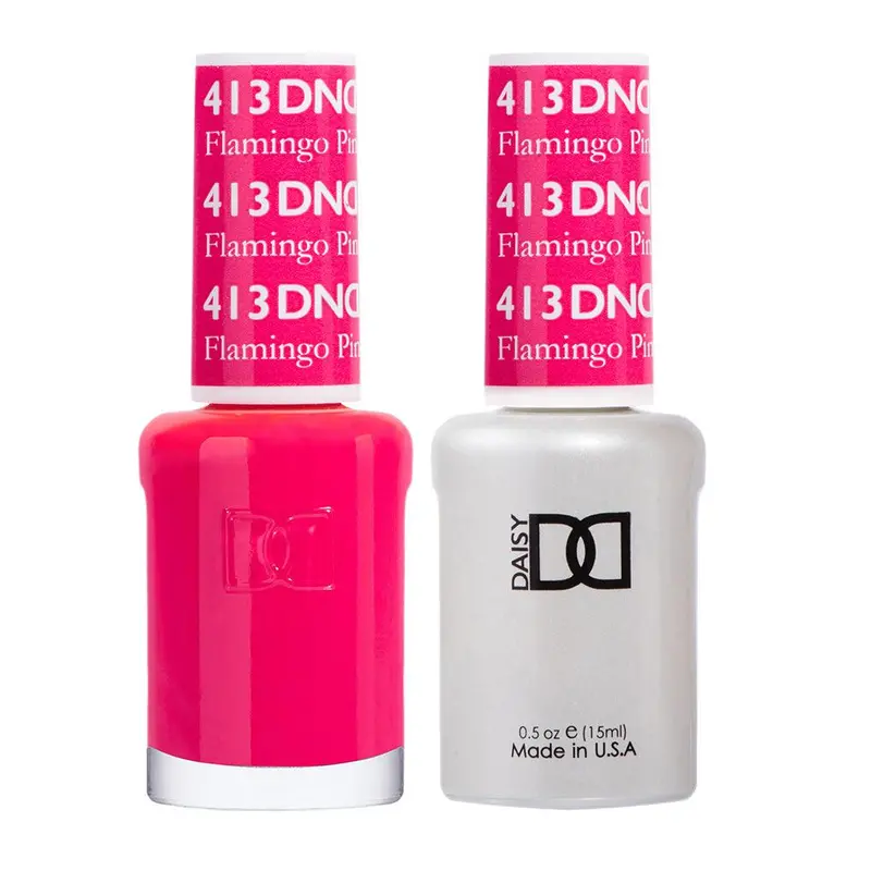 Dnd Gel 413 Flamingo Pink 1