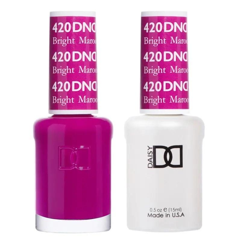 Dnd Gel 420 Bright Maroon 1