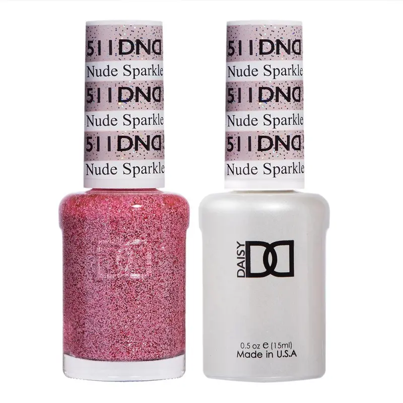 Dnd Gel 511 Nude Sparkle 1