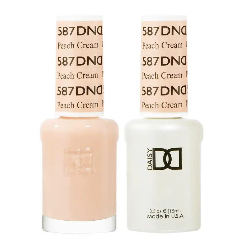 Dnd Gel 587 Peach Cream 1