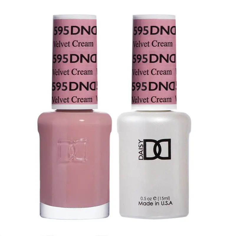 Dnd Gel 595 Velvet Cream 1