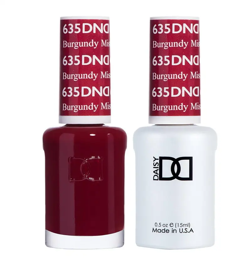 Dnd Gel 635 Burgundy Mist 1