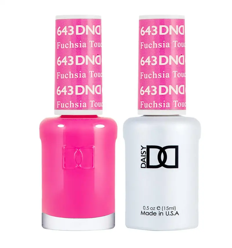 Dnd Gel 643 Fuchsia Touch 1