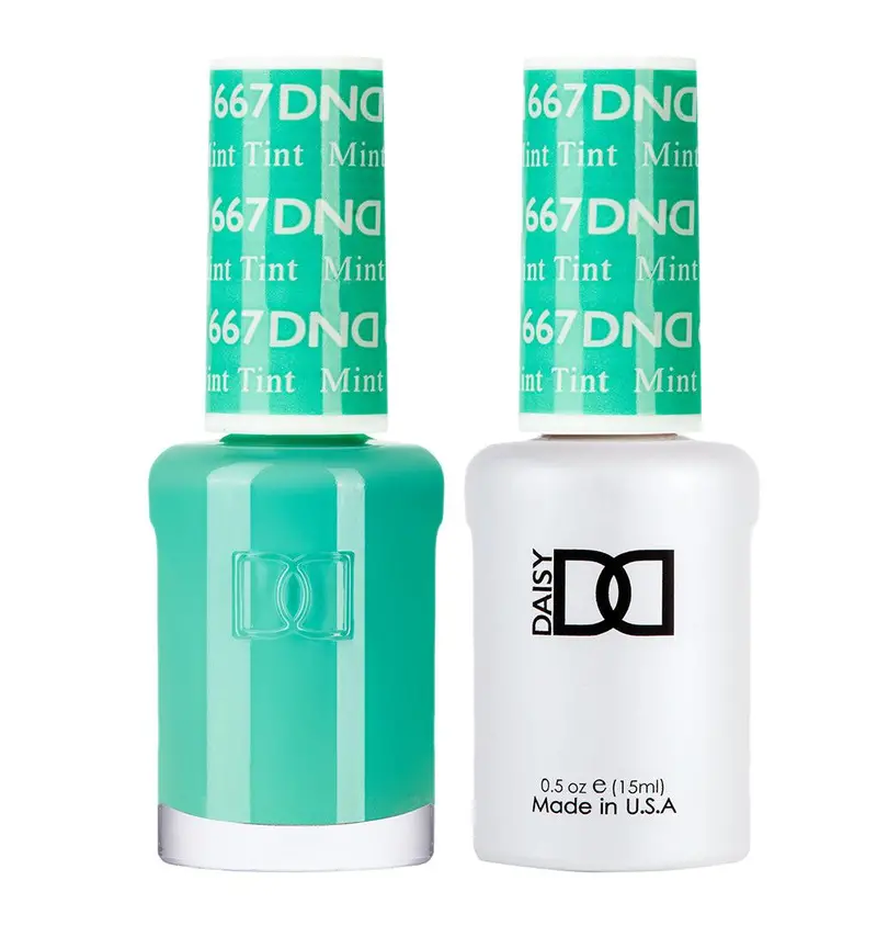 Dnd Gel 667 Mint Tint 1