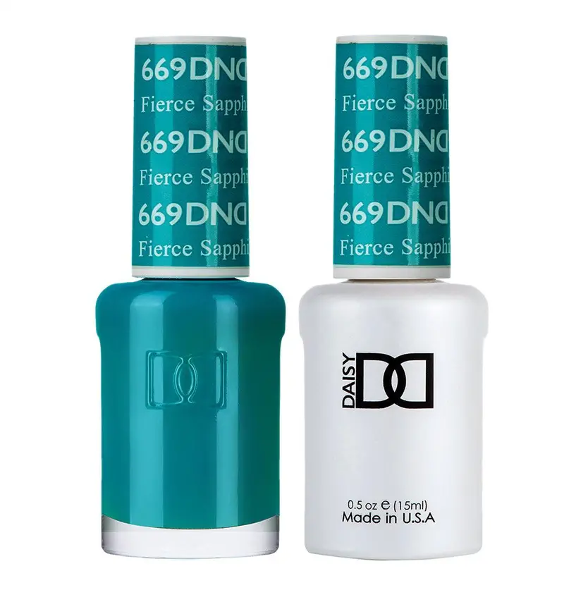 Dnd Gel 669 Fierce Sapphire 1