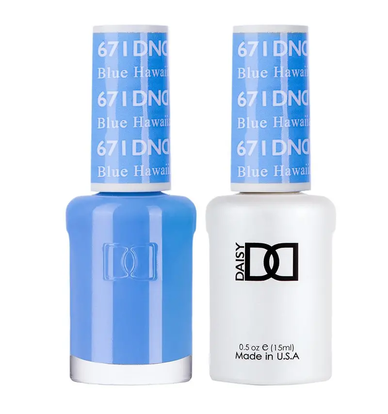 Dnd Gel 671 Blue Hawaiian 1