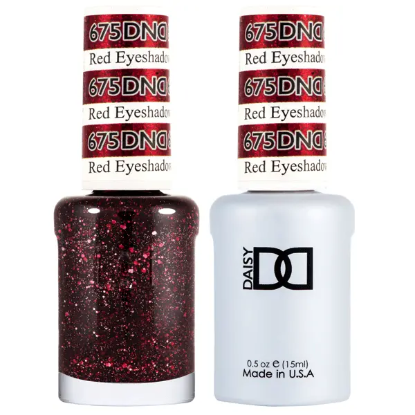 Dnd Gel 675 Red Eyeshadow 1