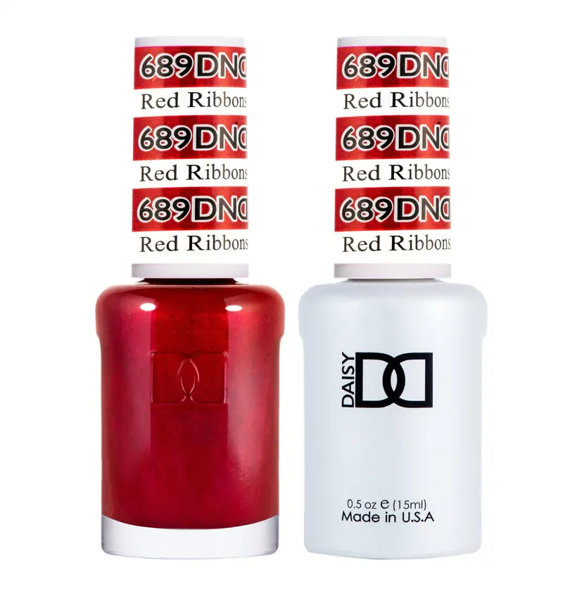 Dnd Gel 689 Red Ribbons 1