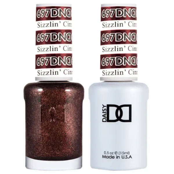 Dnd Gel 697 Sizzlin' Cinnamon 1