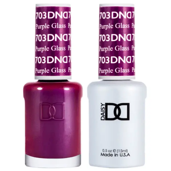 Dnd Gel 703 Purple Glass 1