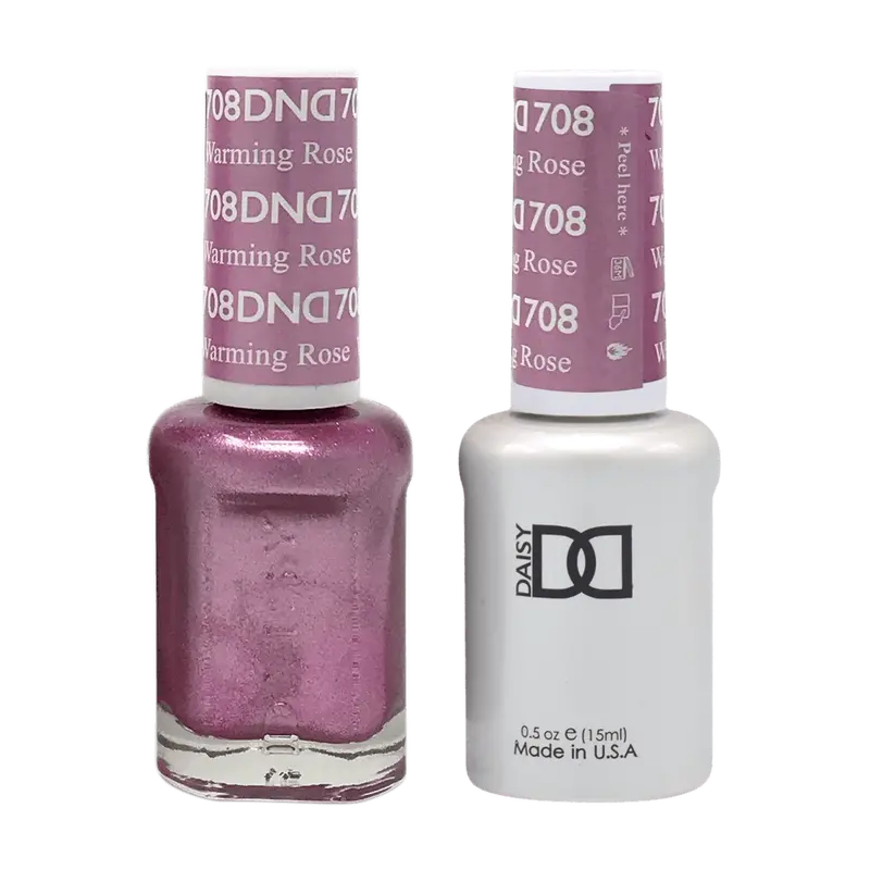 Dnd Gel 708 Warming Rose 1