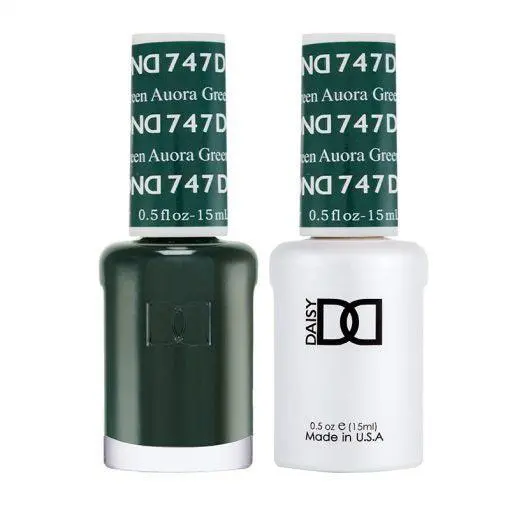 Dnd Gel 747 Aurora Green 1