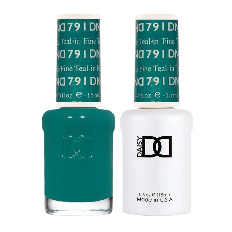 Dnd Gel 791 Teal-In Fine 1