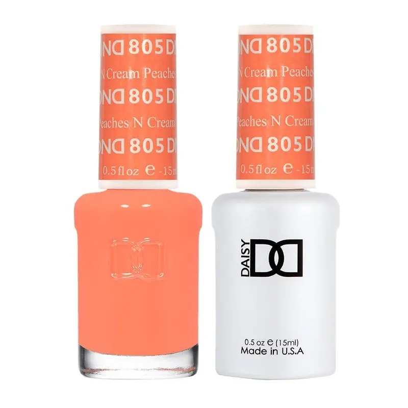 Dnd Gel 805 Peaches N Cream 1