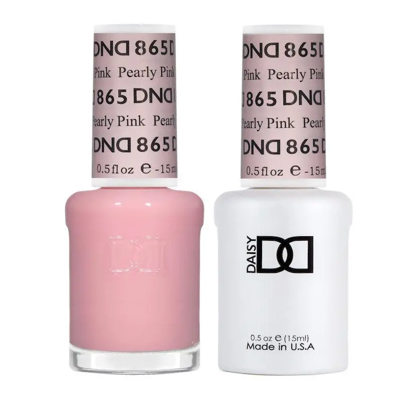 Dnd Gel 865 Pearly Pink 1