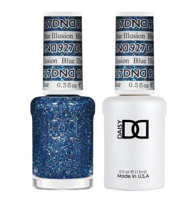 Dnd Gel 927 Blue Illusion 1