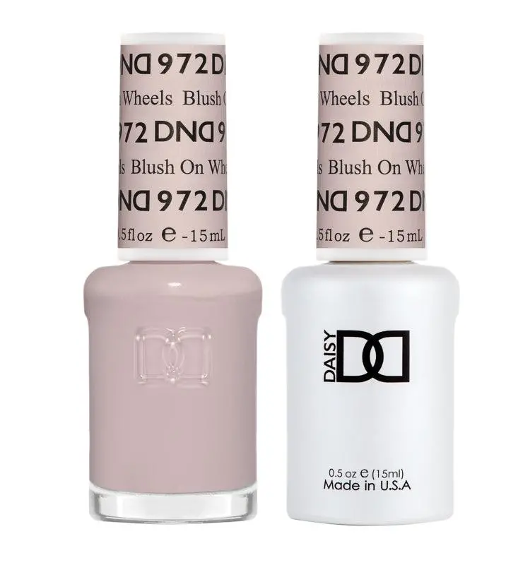 Dnd Gel 972 Blush On Wheels 1
