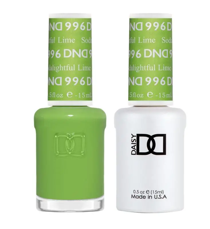 Dnd Gel 996 So-Da-Lightful Lime 1