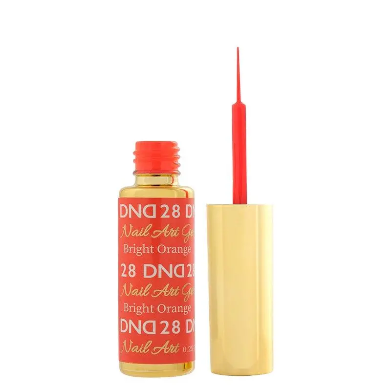 Dnd Gel Art 28 Bright Orange 1