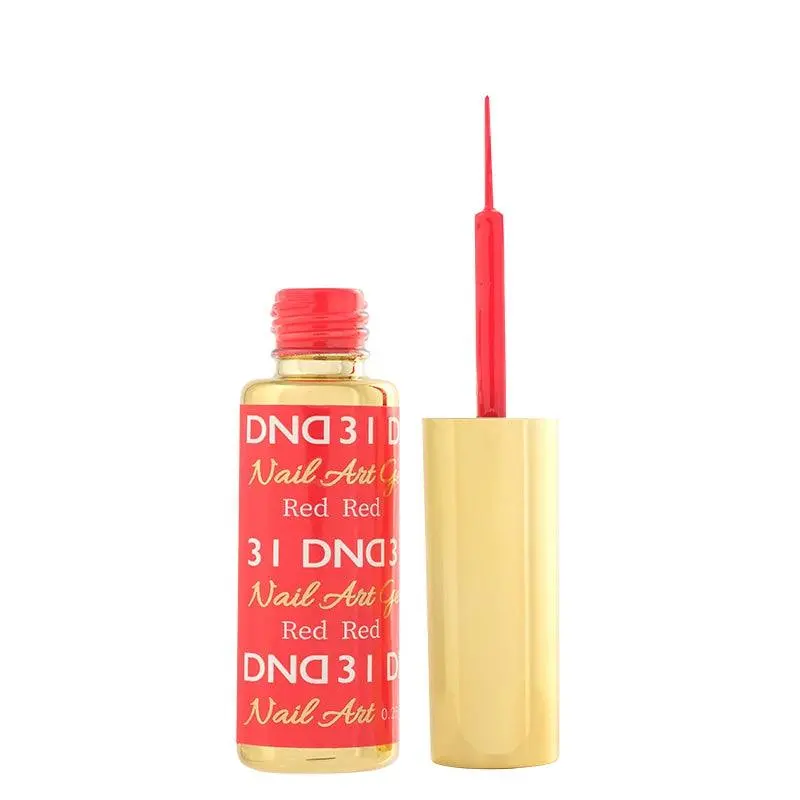 Dnd Gel Art 31 Hot Red 1