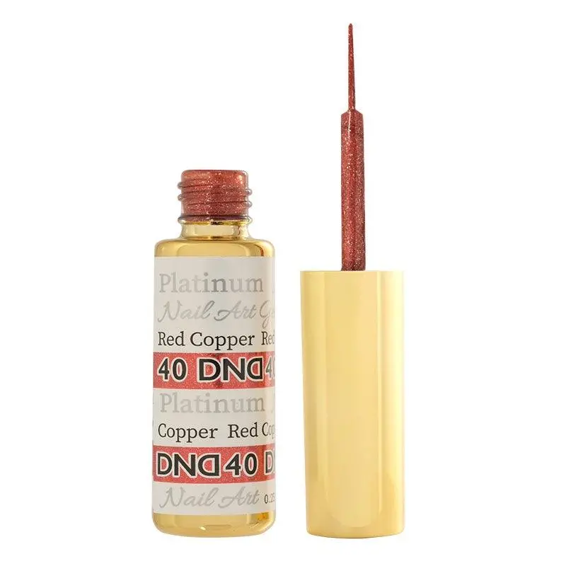Dnd Gel Art 40 Red Copper 1