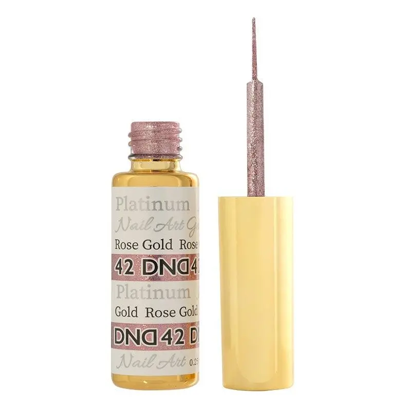 Dnd Gel Art 42 Rose Gold 1