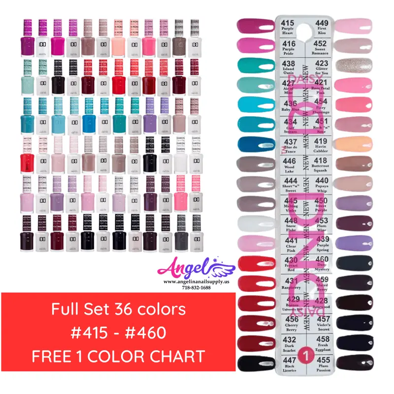 Dnd1 Collection #1 (Full Set 36 Colors #415 - #455) 1