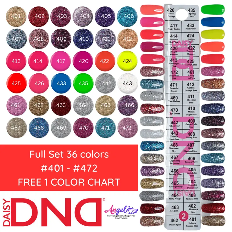 Dnd2 Collection #2 (Full Set 36 Colors #401 - #472) 1
