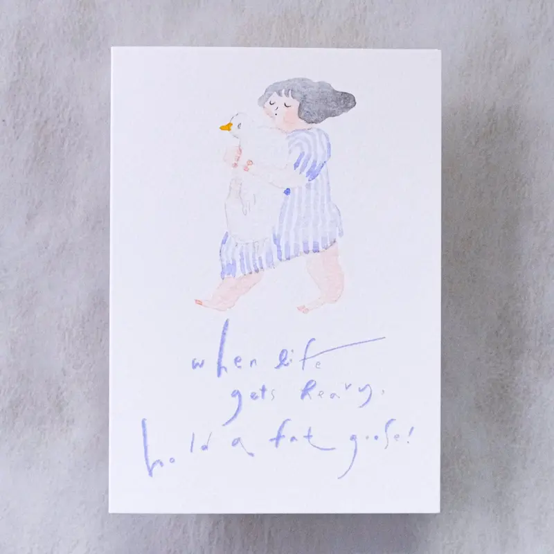 Dodolulu - Card - Hold A Fat Goose 1