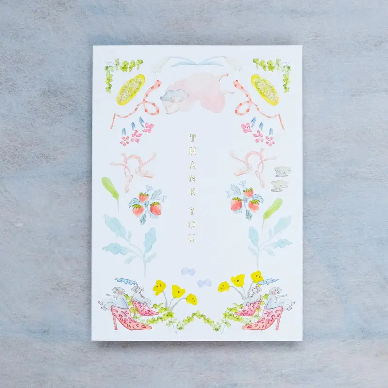Dodolulu - Card - Thank You - Dancing In The Air 1