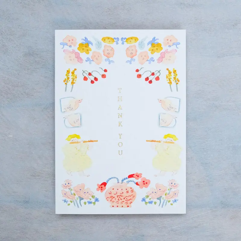 Dodolulu - Card - Thank You - Flute 1