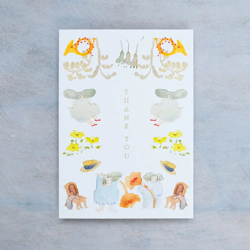 Dodolulu - Card - Thank You - French Horn 1