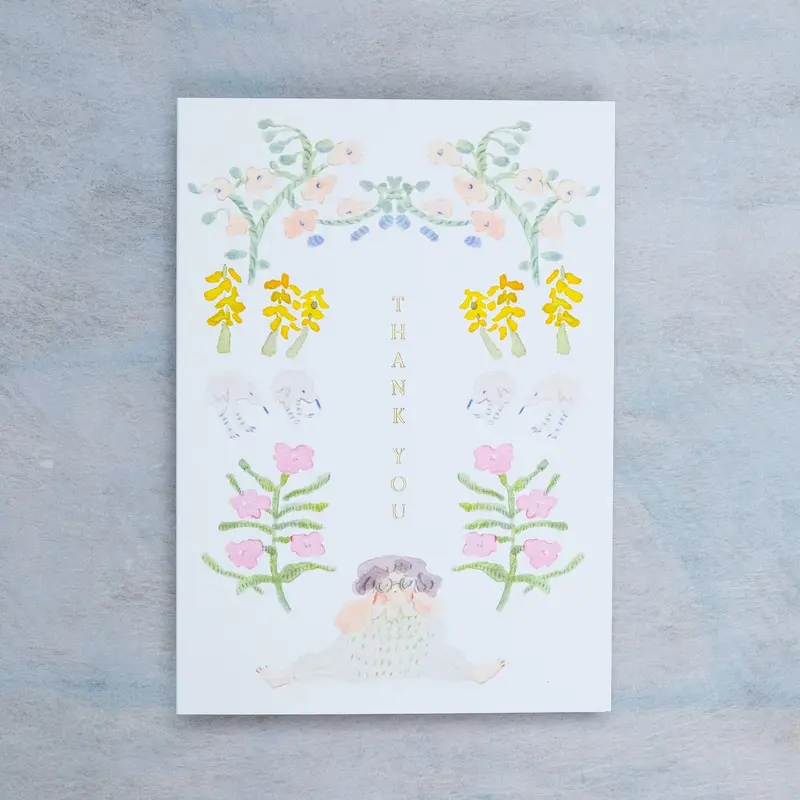 Dodolulu - Card - Thank You - Through The Telescope 1
