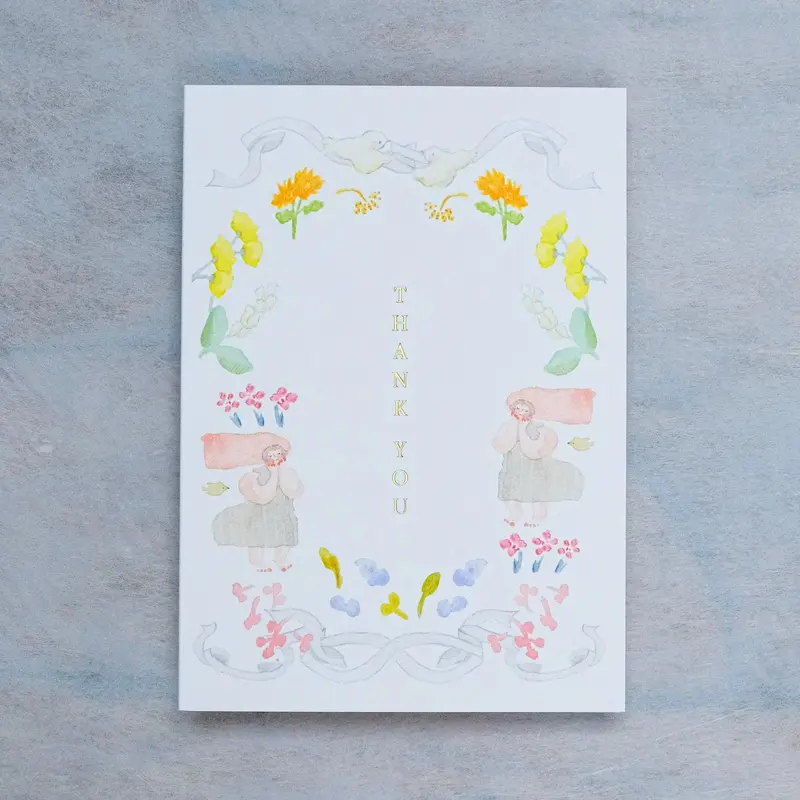Dodolulu - Card - Thank You - Warm Breeze 1
