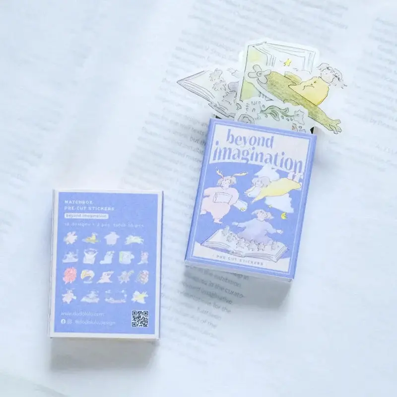 Dodolulu - Planner Sticker Matchbox - Beyond Imagination 1