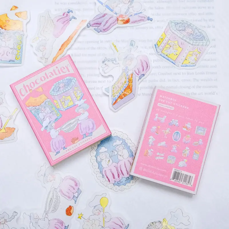 Dodolulu - Planner Sticker Matchbox - Chocolatier 1