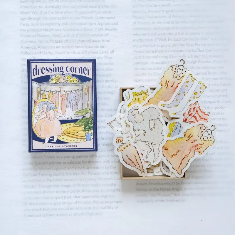 Dodolulu - Planner Sticker Matchbox - Dressing Corner 1