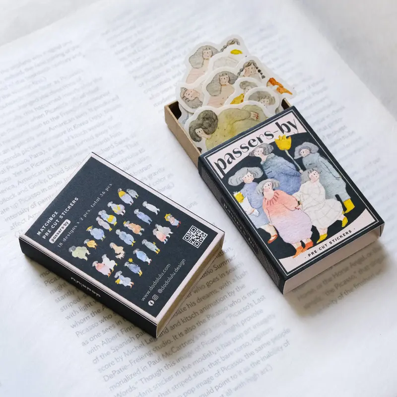Dodolulu - Planner Sticker - Passers By (Matchbox) 1