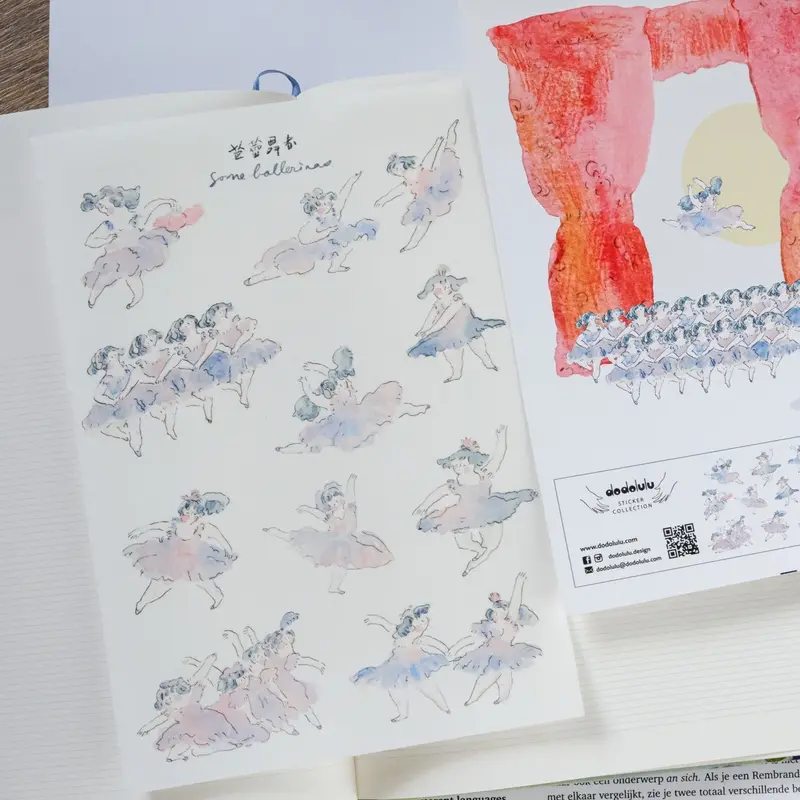 Dodolulu - Planner Sticker - Some Ballerinas 1