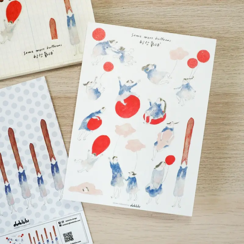 Dodolulu - Planner Sticker - Some More Balloons 1