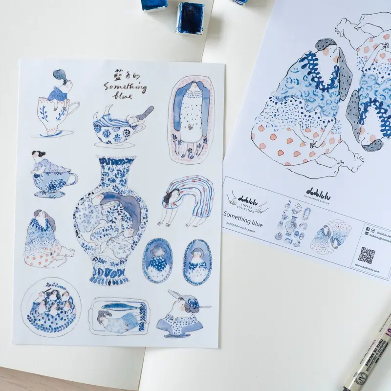 Dodolulu - Planner Sticker - Something Blue 1